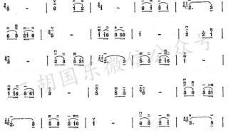 映山红歌谱 映山红歌谱