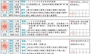 组词四年级上册 组词四年级上册